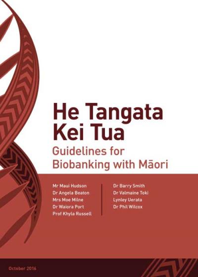 Guidelines for Biobanking and Genomic Research with Māori